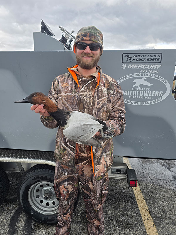 Lake Michigan Duck Hunting Guide Nolan Koepp