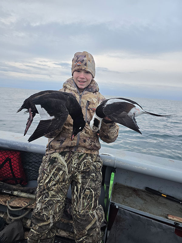 Lake Michigan Duck Hunting Guide Nolan Koepp