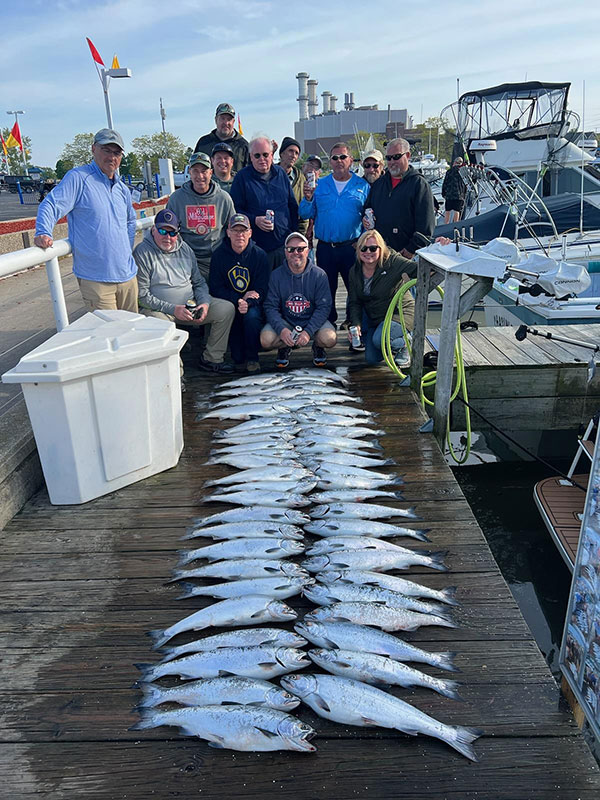 Port Washington Lake Michigan Salmon Fishing Guide