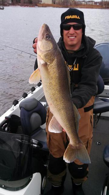 Nice Fox River blue Walleye jigging