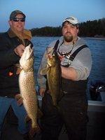 double pike and walleye